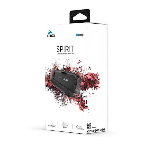 Cardo Samtaleanlæg Spirit Sort Sort