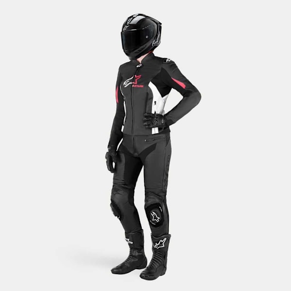 Alpinestars Læderjakke Stella Gp Plus V4 Leather Sort 38 Kvinde