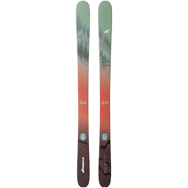 Nordica Alpina Skidor Kvinna Santa Ana 93 Unlimited Flat Flerfärgad 165