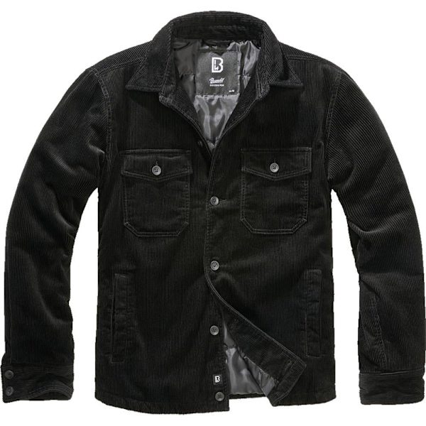 Brandit Jacka Corduroy Svart M Man