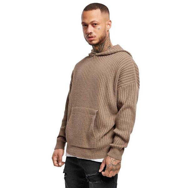 Urban Classics Knitted Sweatshirt Brun S Mand