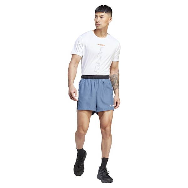 Adidas Shorts Terrex Multi Trail 7´´ Blå XL Mand