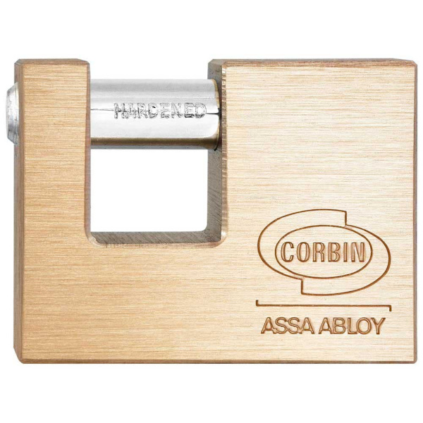 Security Products S.r.l Rektangulärt Hänglås L.311.70 70 Mm Guld