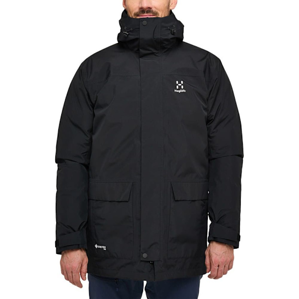 Haglofs Asp 3in1 Goretex Parka Sort 2XL Mand