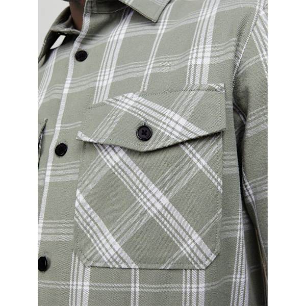 Jack & Jones Overshirt Croy Spring Check Grøn S Mand