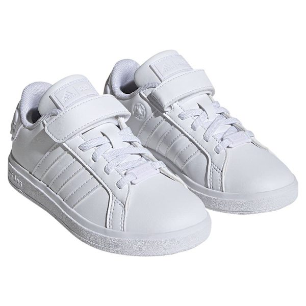 Adidas Star Wars Grand Court 2.0 El C Skor Vit EU 28 1/2 Pojke