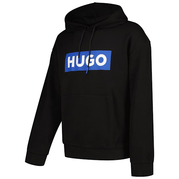 Hugo Nalves 10249110 Blue Hættetrøje Sort S Mand