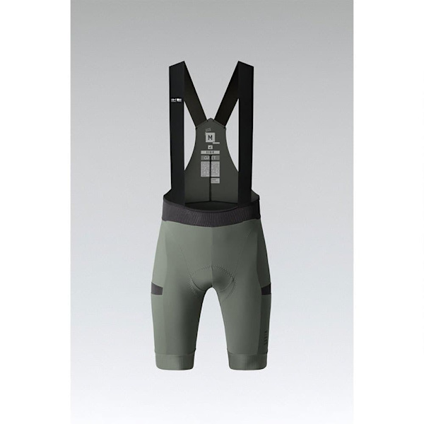 Gobik Bib Shorts Grit 2.0 K10 Grå L Mand