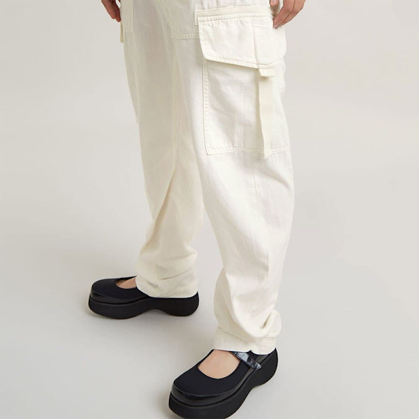 G-star Soft Outdoors Byxor Beige 25 Kvinna