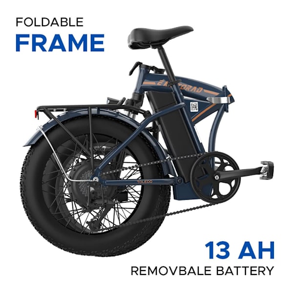 Emotorad Toledo Hopvikbar Elcykel  One Size / 470Wh