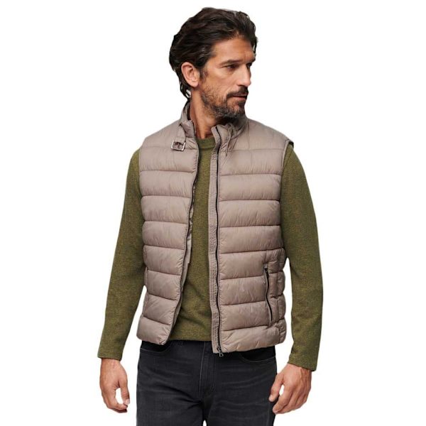 Superdry M5011845a Väst Beige 2XL Man