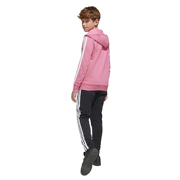 Adidas Seasonal Essentials Tiberio 3 Stripes Fleece Träningsdräkt Rosa 11-12 Years Pojke