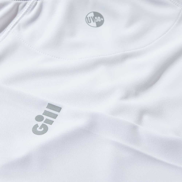 Gill Långärmad T-shirt Uv Tec Vit 44 Kvinna