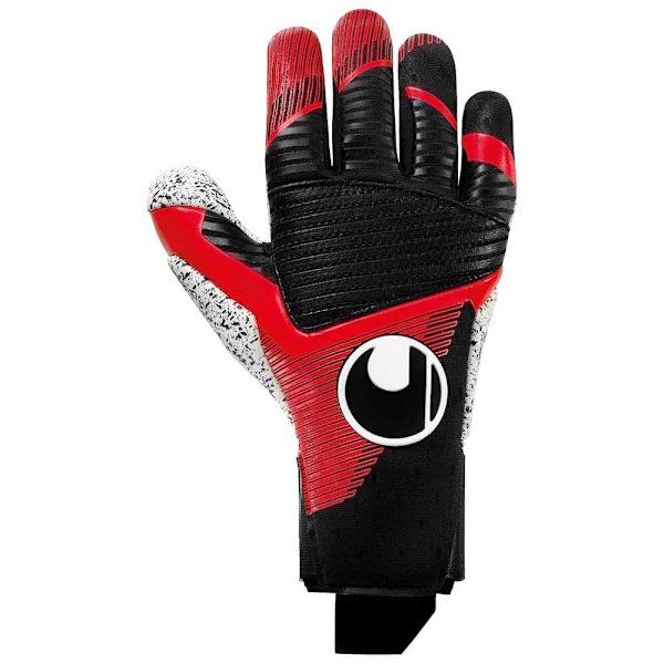 Uhlsport Målmandshandsker Powerline Supergrip+ Reflex Rød,Sort 11