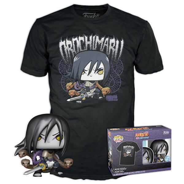 Funko Naruto Shippuden Pop Og Kortærmet T-shirt Orochimaru  XL