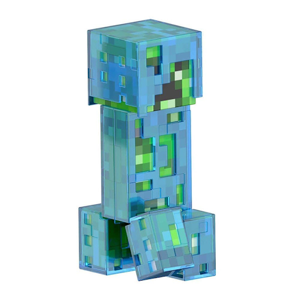 Minecraft Figur Diamond Level Creeper Flerfärgad