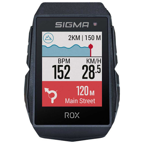 Sigma Cykelcomputer Med Sensorsæt Rox 11.1 Evo Sort