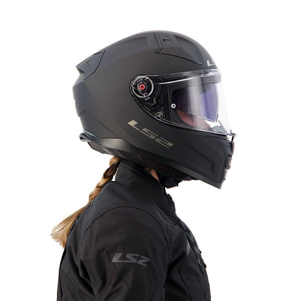 Ls2 Ff811 Vector Ii Solid Fullface-hjelm Sort M