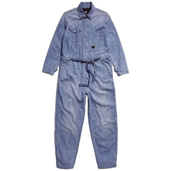 G-star Jumpsuit Denim Blå M Kvinde