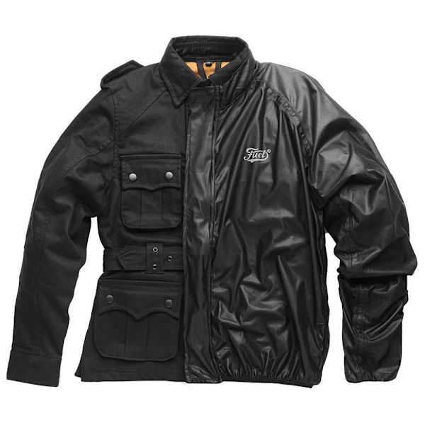 Fuel Motorcycles Jakke Safari Sort XS Kvinde