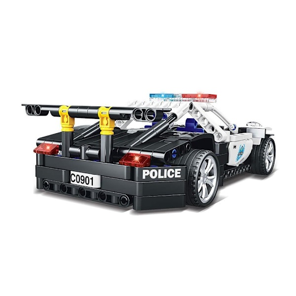Giros Polisbilskonstruktionsspel Technic Swat Silver