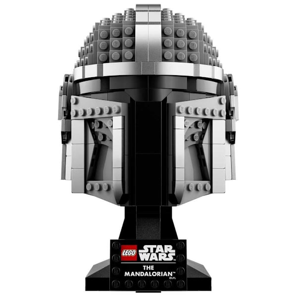 Lego Mandalorian Hjälm Grå