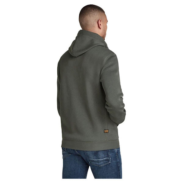 G-star Sweatshirt Med Fuld Lynlås Premium Core Grå M Mand