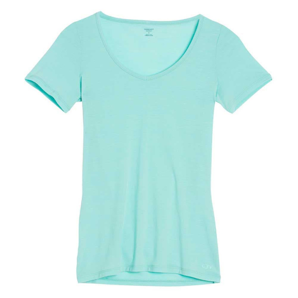 Icebreaker Merino 150 Siren Sweetheart Kortærmet Baselayer  M Kvinde