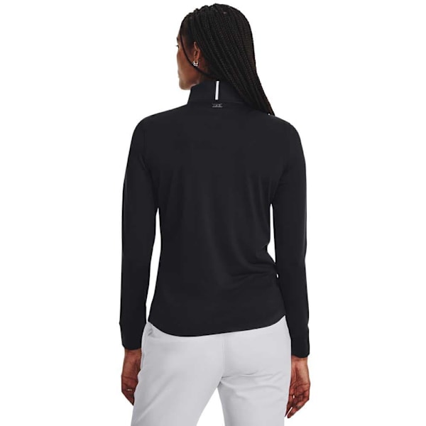 Under Armour Golf Halv Lynlå Sweatshirt Playoff Sort L Kvinde