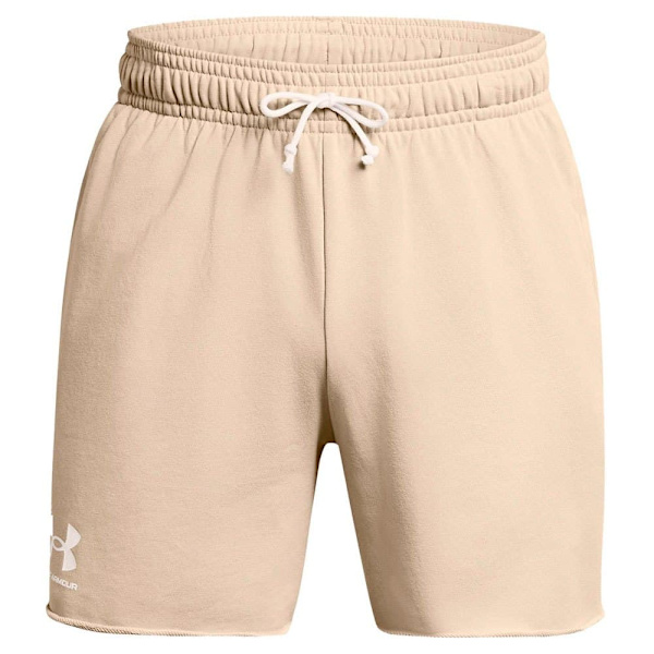 Under Armour Shorts Rival Terry 6in Orange XL Man