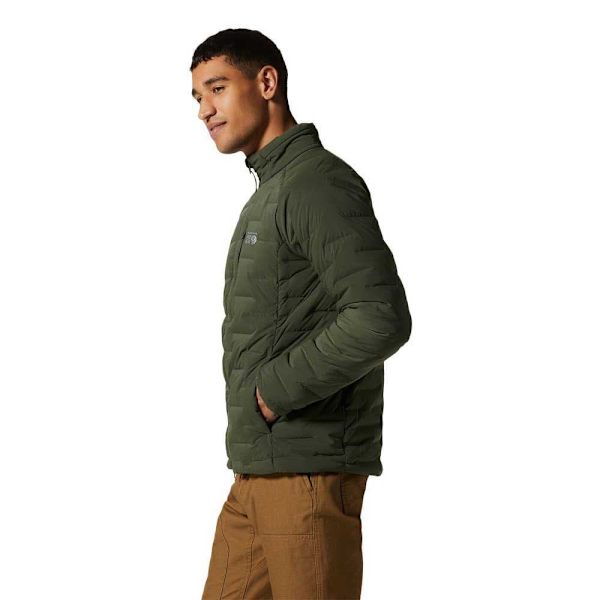 Mountain Hardwear Stretch 1942921 Dunjacka Grönt XL Man