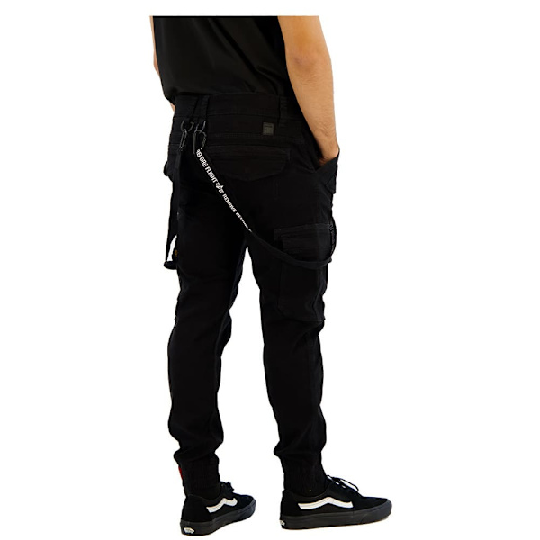 Alpha Industries Utility Housut Musta 30 Mies