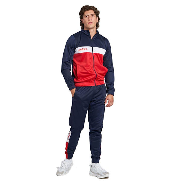 Umbro Træningsdragt Jakke Sportswear Rød,Blå S Mand