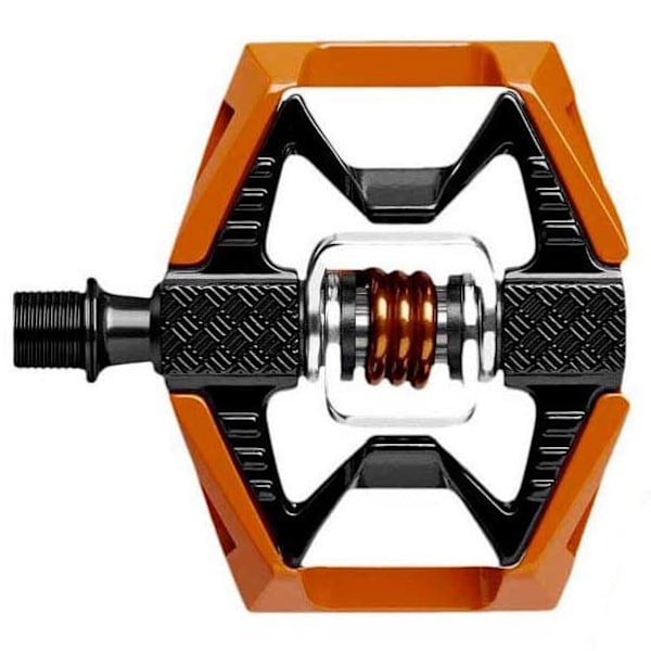 Crankbrothers Polkimet Double Shot 2 Oranssi,Musta