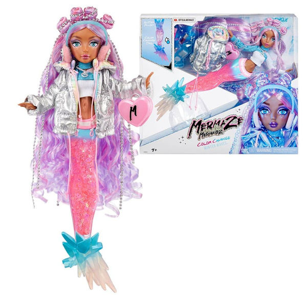 Mga Mermaze Mermaidz W Theme Doll-ha Rosa