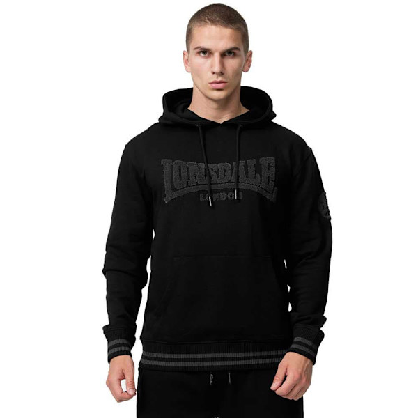 Lonsdale Luvtröja Kneep Svart XL Man