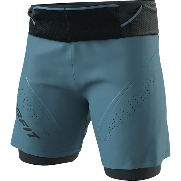 Dynafit Shorts Ultra 2 I 1 Blå XL Mand