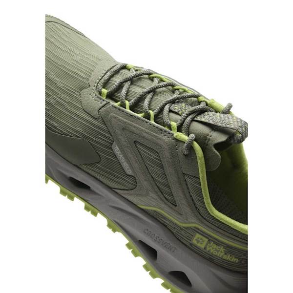 Jack Wolfskin Prelight Texashield Low Vandresko Grøn EU 40 1/2 Kvinde