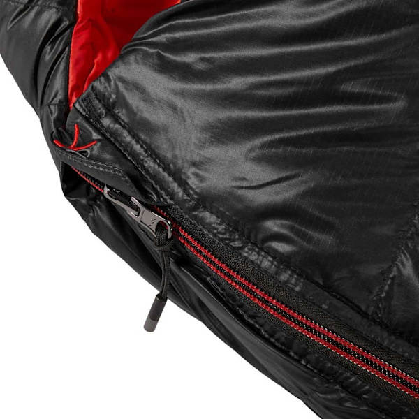 Nordisk Vib 250 Sort Long / Left Zipper