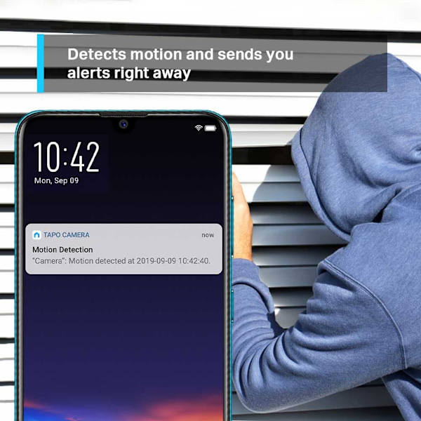 Tp-link Övervakningskamera Tapo C200 Wifi Svart