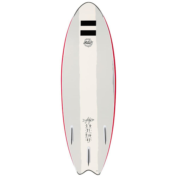 Indio Surffilauta Fishy 5´6´´ Punainen 167.6 cm