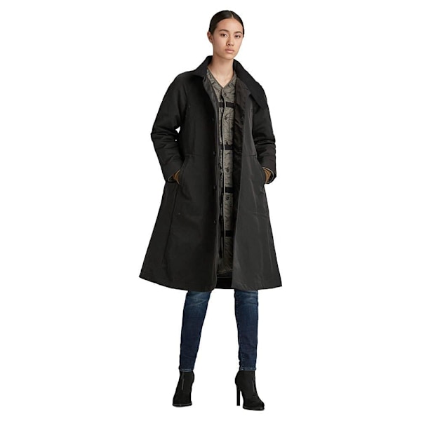 G-star Frakke Stand Up Collar 2 In 1 Sort XS Kvinde