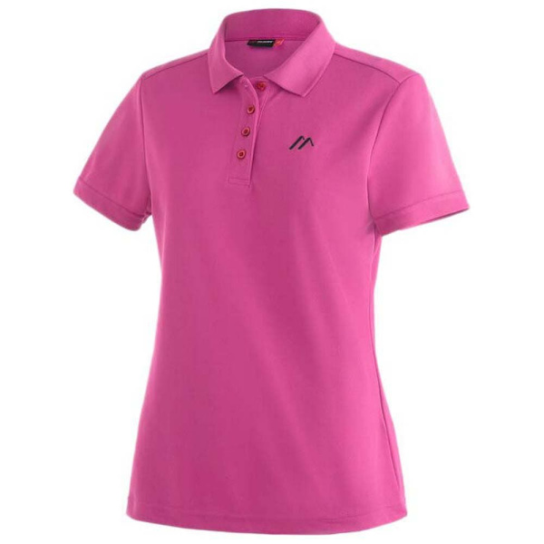 Maier Sports Kortærmet Polo Ulrike Rosa S Kvinde