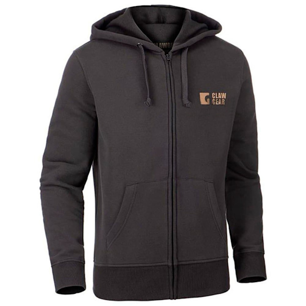 Clawgear Hættetrøje Med Fuld Lynlås Logo  S