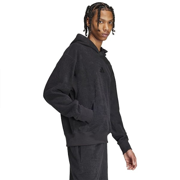 Adidas Elevated All Szn Terry Loop Hættetrøje Sort L / Regular Mand