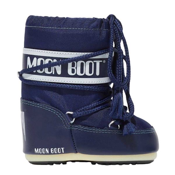 Moon Boot Icon Mini Nylon Støvler Blå EU 19-22 Dreng