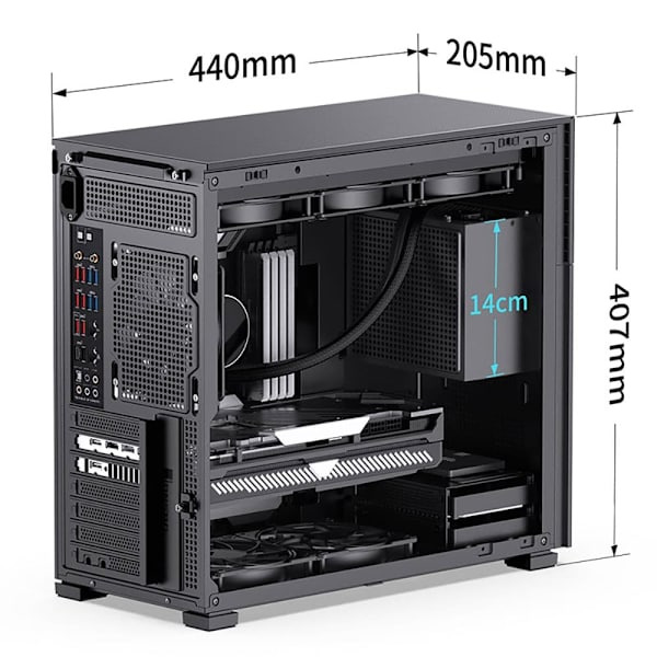 Jonsbo Jonsbo D41 Pc-tornfodral