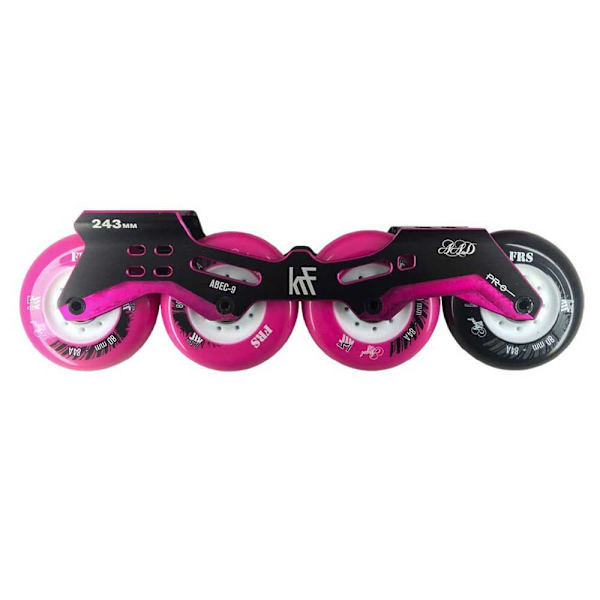 Krf Inline Skates Ram Angel 4x80 Set Rosa 246 mm