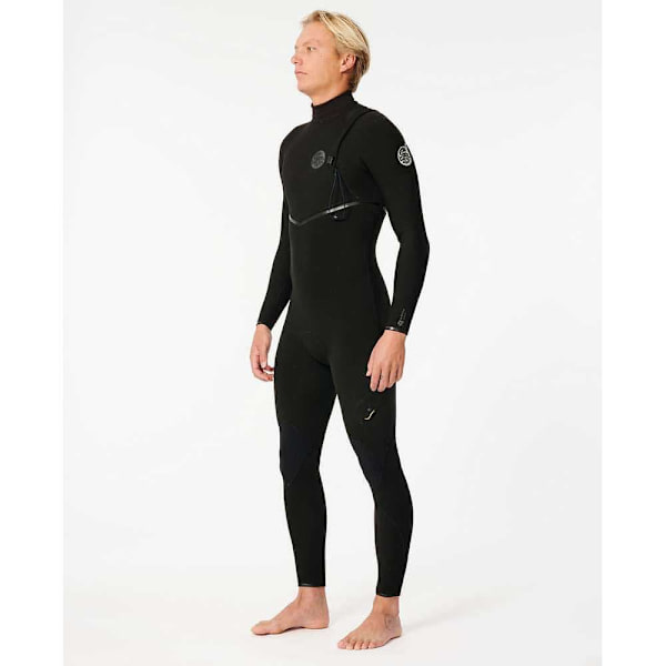 Rip Curl Langærmet Neoprendragt Uden Lynlås E Bomb 5/3 Mm Gb Stmr Sort XL