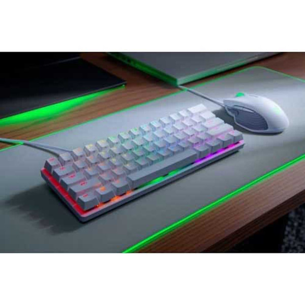 Razer Spel Mekaniskt Tangentbord Huntsman Mini Vit